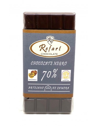 Chocolate artesano 70% cacao